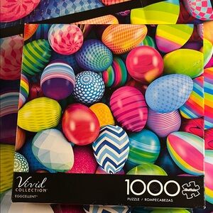 🧩 1000 piece Buffalo “Eggcellent” with poster. Just in time for Easter! Complete